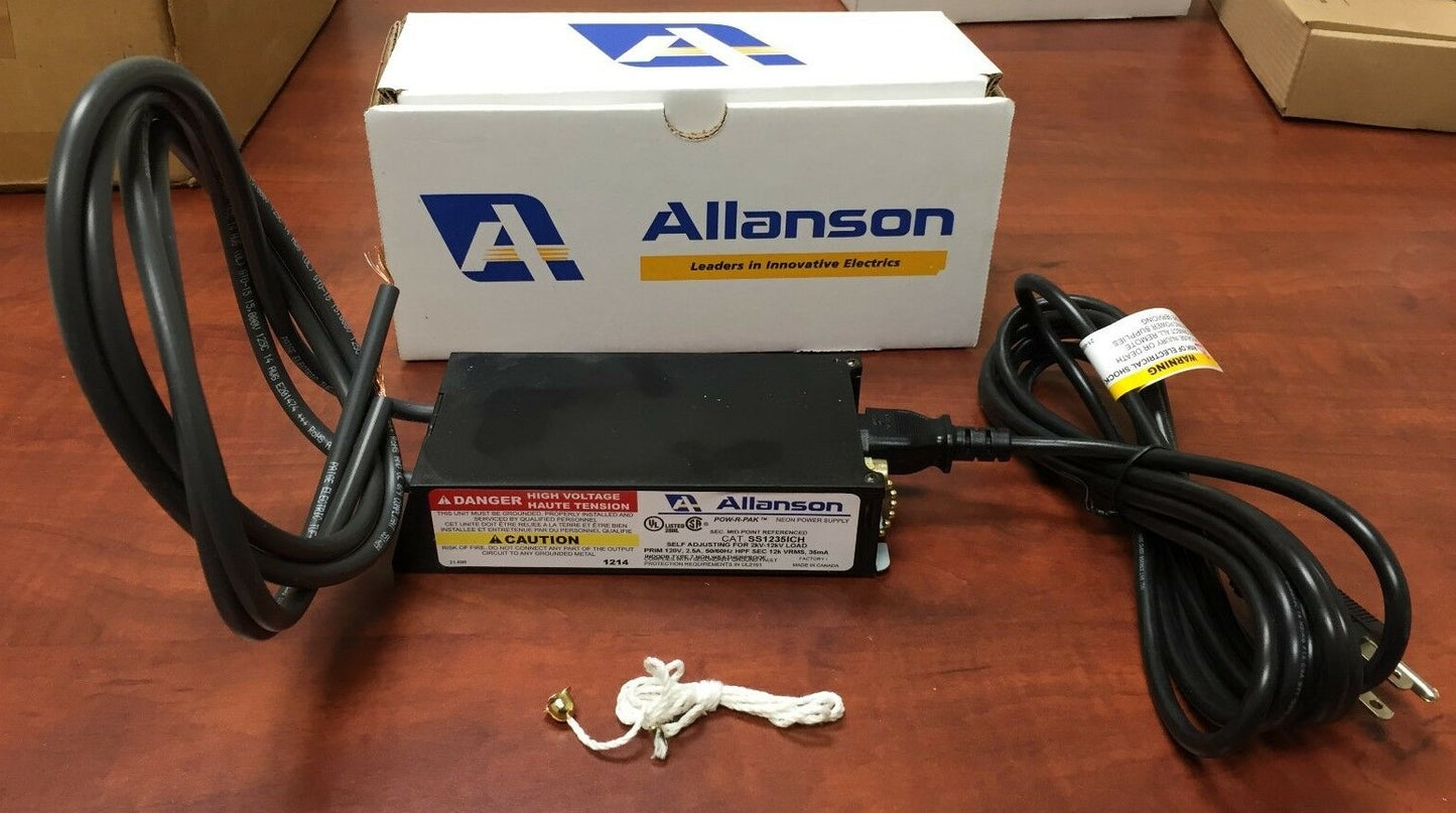 Allanson Indoor Self Adjusting Neon Transformer Power Supply